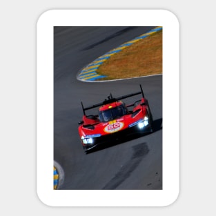 Ferrari AF Corse racing a Ferrari 499P no50 Sticker